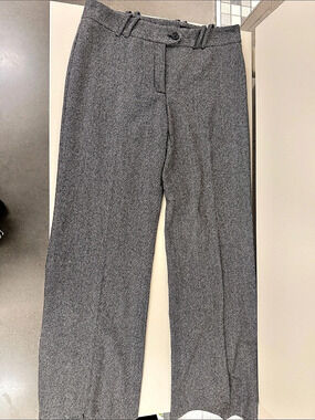 Hennes Straight Leg Trousers in Gray Size 12
